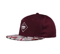 DJINNS - Rubber Aztek (wine) - Snapback Cap Baseballcap Hat Kappe Mütze Caps