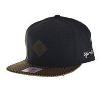 Djinns Snapback-Cap 6-Panel Glencheck Grau Einheitsgröße