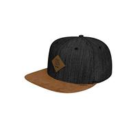 Djinns 6P SB Linen Snapback Cap - Schwarz