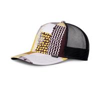 Djinns - Summerpattern (Grey/White/Yellow) - Trucker Cap Meshcap Hat Kappe Mütze Caps
