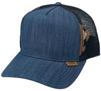 Djinns Trucker-Cap HFT Linen 2014 Mesh-Snapback Dunkelblau Einheitsgröße