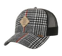 Djinns Trucker Cap HFT Check Tweed Black Mehrfarbig Schwarz, Size:OneSize