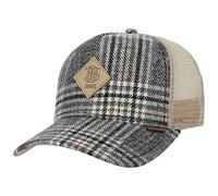 Djinns Trucker Cap HFT Check Tweed Camel Mehrfarbig Beige, Size:OneSize