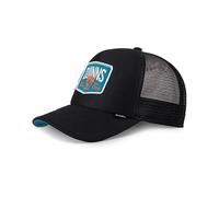 Djinns Trucker Cap HFT DNC Paddy Pad Black Black Black, Size:OneSize