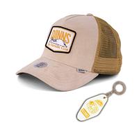 Djinns - Trucker Cap - Limited Schlüsselanhänger (DNC 3.0 Hairy Suede Khaki)