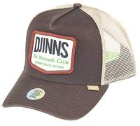 Djinns HFT Nothing Club #2 HeatDye Trucker Cap - Braun