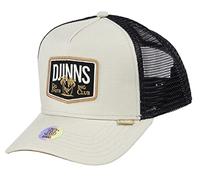 Djinns Trucker Cap Nothing Club mit exklusivem Capspin Anstecker verstellbar Basecap Snapback Kappe Mesh beige