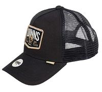 Djinns Trucker Cap Nothing Club verstellbar Basecap mit exklusivem Capspin Anstecker Snapback Kappe Mesh schwarz
