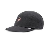 Djinns - Washed Twill (Black) - 5 Panel Soft Flatcap Cap Cappy Hut Hat Kappe Mütze Caps