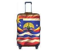 DJnni Arizona-Flaggen-Standard-Reisebox-Schutzhülle, Koffer-Abdeckung, Reisegepäck-Abdeckung, Koffer-Schutz, passend für 45,7 - 81,3 cm, Arizona-Flaggen-Standard, XL