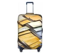 DJnni Asiatische Lotu-Reisebox-Schutzhülle, Koffer-Abdeckung, Reisegepäck-Abdeckung, Koffer-Schutz, passend für 45,7 - 81,3 cm, Briefpapier, M