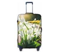 DJnni Company Schutzhülle für Traktoren, Koffer, Reisegepäck, Koffer-Schutz, passend für 45,7 - 81,3 cm, Glockenorchidee, XL