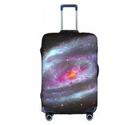 DJnni Corgi Schutzhülle für Reisekoffer, Reisegepäck, Koffer-Schutz, passend für 45,7 - 81,3 cm, Farbiges Galaxy, M