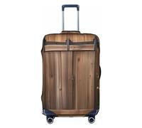 DJnni Corgi Schutzhülle für Reisekoffer, Reisegepäck, Koffer-Schutz, passend für 45,7 - 81,3 cm, Vintage-Tür, L