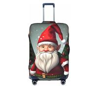 DJnni Flops Hausschuhe, Kunst-Sandalen, Reisebox, Schutzhülle, Koffer-Abdeckung, Koffer-Schutz, passend für 45,7 - 81,3 cm, Traditioneller Weihnachtswichtel, M