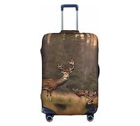 DJnni Flops Hausschuhe, Kunst-Sandalen, Reisebox, Schutzhülle, Koffer-Abdeckung, Koffer-Schutz, passend für 45,7 - 81,3 cm, Hirschjagd, S