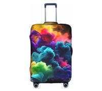 DJnni Flops Hausschuhe, Kunst-Sandalen, Reisebox, Schutzhülle, Koffer-Abdeckung, Koffer-Schutz, passend für 45,7 - 81,3 cm, Farbenfroh, M