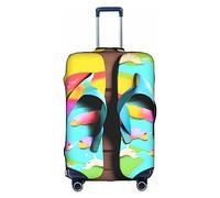 DJnni Flops Hausschuhe, Kunst-Sandalen, Reisebox, Schutzhülle, Koffer-Abdeckung, Koffer-Schutz, passend für 45,7 - 81,3 cm, Flops Hausschuhe Art Sandalen, M