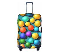 DJnni Pickleball Balls Reisebox-Schutzhülle, Koffer-Abdeckung, Reisegepäck-Abdeckung, Koffer-Schutz, passend für 45,7 - 81,3 cm, Pickleball-Bälle, S