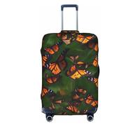 DJnni Pickleball Balls Reisebox-Schutzhülle, Koffer-Abdeckung, Reisegepäck-Abdeckung, Koffer-Schutz, passend für 45,7 - 81,3 cm, Monarch-Schmetterling, S