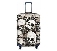 DJnni Pickleball Balls Reisebox-Schutzhülle, Koffer-Abdeckung, Reisegepäck-Abdeckung, Koffer-Schutz, passend für 45,7 - 81,3 cm, Mexikanischer Schädel, L