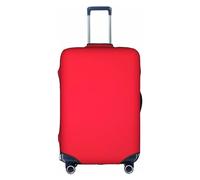 DJnni Rotwein-Reisebox-Schutzhülle, Kofferabdeckung, Reisegepäckabdeckung, Koffer-Schutz, passend für 45,7 - 81,3 cm, Roter Streifen, XL