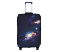 DJnni Schutzhülle für Reisebox, Motiv: Griechenlandkarte, Koffer-Abdeckung, Koffer-Schutz, passend für 45,7 - 81,3 cm, Galaxie im Universum, L