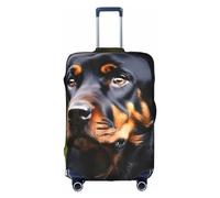 DJnni Sharks nautische Reisebox Schutzhülle, Kofferabdeckung, Reisegepäckabdeckung, Koffer-Schutz, passend für 45,7 - 81,3 cm, Rottweiler-Muster, XL