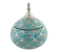 DKD Home Decor Oriental Porzellan Schmuckschatulle (14 x 14 x 17 cm) (Referenz: S3015275)