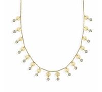 dKeniz - Anhänger mit Kette 925/- Sterling Silber Zirkonia weiß Charms & Kettenanhänger 1 ct Weiss Damen (134.89 € / 1 ct)
