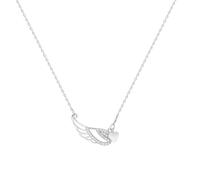 dKeniz Anhänger mit Kette 925/- Sterling Silber Zirkonia 42+3cm Damen