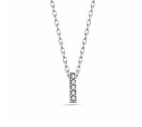 dKeniz Anhänger mit Kette 925/- Sterling Silber Zirkonia bunt 40cm+3cm Damen