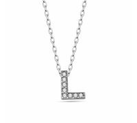 dKeniz - Anhänger mit Kette 925/- Sterling Silber Zirkonia bunt Charms & Kettenanhänger 1 ct Weiss Damen