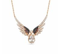 dKeniz Anhänger mit Kette 925/- Sterling Silber Zirkonia weiß 42 cm + 3cm Damen