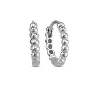 Dkeniz Damen Creolen 925/- Sterling Silber 2cm glänzend Zirkonia Silber 145230024