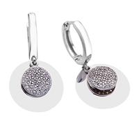 dKeniz Ohrhänger 925/- Sterling Silber Zirkonia weiß Weiß Damen