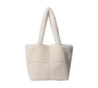 DKIIL NOIYB Plüsch Tasche Flauschige Handtasche Lammwolle Umhängetasche Damen Groß Teddyfell Cordtaschen Puffy Tote Bag Puffer shopper Schultertasche Y2K Tasche
