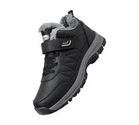 DKLOVIFU Boots Damen Braun Winter Bequeme Baumwollschuhe Anti-Rutsch-Stiefel Für Frauen Schneestiefel Waetpoof Outdoor Schuhe Damen Stiefeletten Weite H Damen Winter Stiefel Damen Gefüttert
