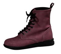 DKLOVIFU Boots Damen Sommerstiefeletten Damen Winter Stiefeletten Damen Schwarz Boot Damen Stiefeletten Damen Gr 41 Damen Stiefeletten Profilsohle Graue Stiefeletten Damen Leder