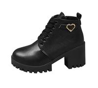 DKLOVIFU Chelsea Boots Stiefel Weiß Damen Gummi Stiefeletten Damen Plato Stiefeletten Damen Chelsea Boots Winter Schuhparadies Stiefeletten Damen Orthopädische Stiefeletten Damen