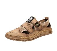 DKLOVIFU Hausschuhe Herren Pantoletten Neu Outdoor Sport Schuhe Casual Anti Wanderschuhe Atmungsaktive Mesh Sneaker Schuhe 47 Latschen Wandersandalen