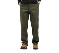 DKLOVIFU Jogginghose Herren Baggy Men s Suit Trousers with Pleat and Expandable Waistband Classic Cut Outwear Schwarze Cargohose 3 4 Leinenhose