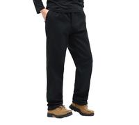 DKLOVIFU Jogginghose Herren Baggy Men s Suit Trousers with Pleat and Expandable Waistband Classic Cut Outwear Schwarze Cargohose 3 4 Leinenhose