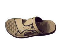 DKLOVIFU Men S Slippers Herren Sandalen mit Alphabet Lässig Rutschfest für den im Freien Sneaker Schuhe Winter Latschen Trekkingsandalen Schlappen