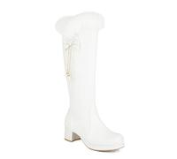DKLOVIFU Reitstiefeletten Damen Halbhohe Stiefel Damen Women Boots Stiefeletten Ungefüttert Damen Damen Leder Stiefeletten Stiefeletten Schuhe Damen Stiefeletten Mit Fell Damen