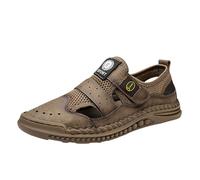 DKLOVIFU Schlappen Herren Neu Herren Outdoor Sport Schuhe Casual Anti Wanderschuhe Atmungsaktive Mesh Schuhe für Fersensporn Schlappen Latschen