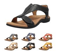 DKLOVIFU Schlappen Herren Orthosun - Ergonomische Schmerzlinderungs-Sandalen Orthopädische Sandalen Hausschuhe 35