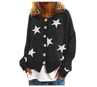 DKLOVIFU Strickpullover Damen Oversize Damen Strickpullover Pullover Damen Sexy Strickpullover Damen Beige Sweatshirt Damen Baumwolle Pullover Damen Weihnachtsmotiv Hoodie Damen Ohne Kapuze