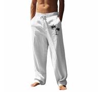 DKLOVIFU Turnkleidung Jungen Track Pants Herren Leichte Schwarze Hose Winter Hosen Herren Warm Slim Fit Jogginghose Herren Stoffhose Herren Regular Fit Weiße Cargohose Herren Baggy Jogginghose Herren