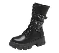 DKLOVIFU Winter Boots Women Winterschuhe Damen Cowboy Stiefeletten Damen Stiefeletten Damen Gr 44 Stiefeletten Damen Damen Stiefel Damen Cognac Stiefeletten Flach Damen 39